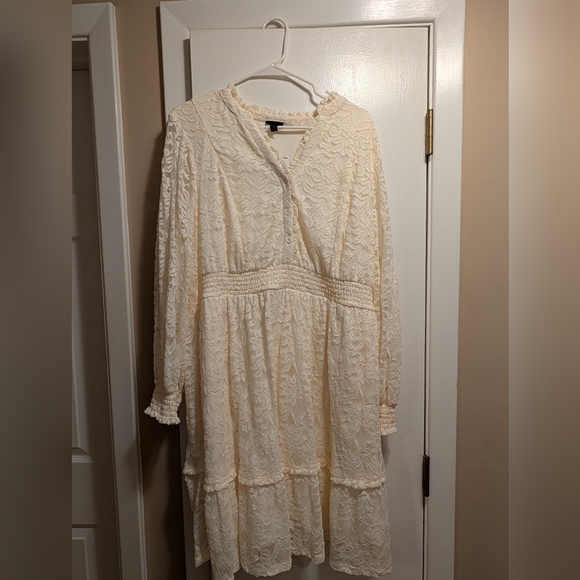 Torrid Size 16 White Lace Dress - Picture 1 of 1